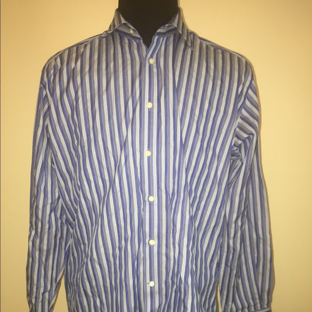 Tailorbyrd Long Sleeved Dress Shirt XL Flip Cuff